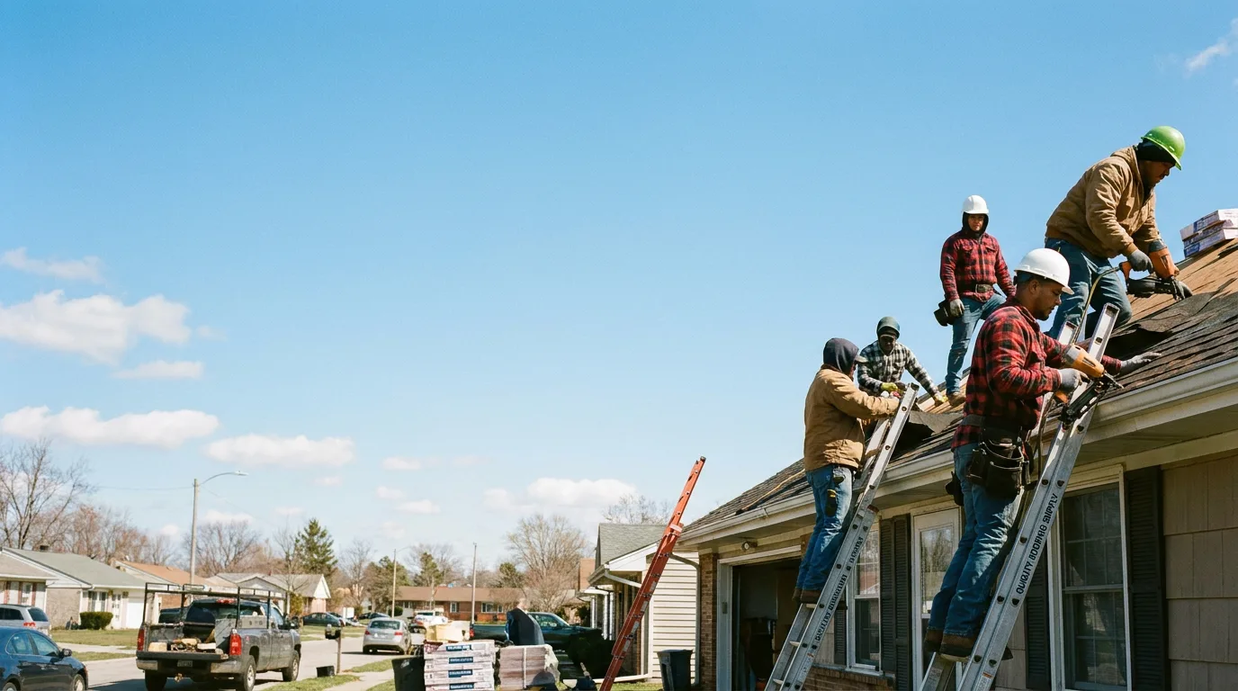 Roofing in Orangeville, IL near me